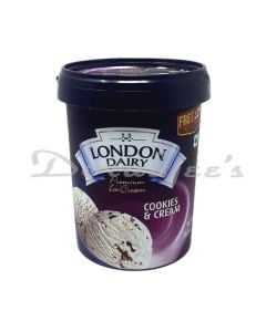 LONDON DAIRY ICE CREAM COOKIES & CREAM