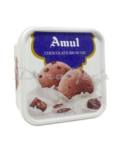 AMUL ICE CREAM CHOCO BROWN 1 L