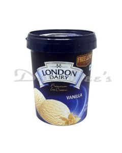 LONDON DAIRY ICE CREAM VANILLA ICE CREAM 500