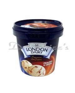 LONDON DAIRY ICE CREAM PRALINES & CREAM 125ML