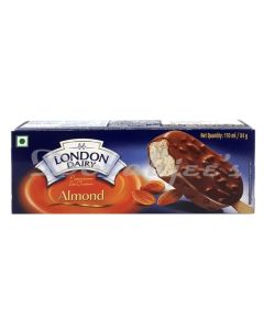 LONDON DAIRY ICE CREAM CHOCO ALMOND STICK 110ML