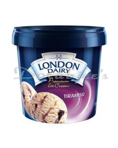 LONDON DAIRY ICE CREAM TIRAMISU 1LTR