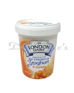 LONDON DAIRY ICE CREAM MEDIUM FAT YOGURT MANGO 500ML