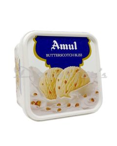 AMUL ICE CREAM BUTTER SCOTCH BLISS 1L