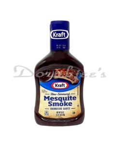 KRAFT MESQUITE SMOKE BBQ SAUCE 509G