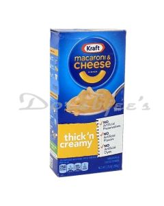 KRAFT MACARONI CHEESE THICK N CREAM