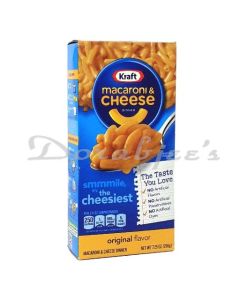 KRAFT MACARONI CHEESE THREE CHEESE 206G