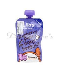 ELLAS KITCHEN BABY FOODS ORGANIC BLUEBERRY PEAR BABY BREKKIE 100G