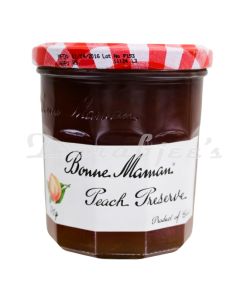 BONNE MAMAN PEACH PRESERVE 370G