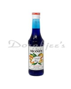 MONIN BLUE CURACAO SYRUP  250ML