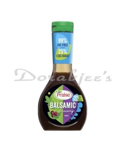 PRAISE BALSAMIC VINEGAR W GARLIC 330ML