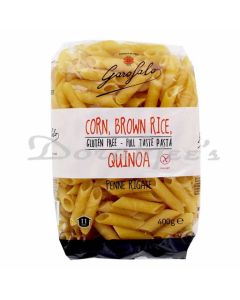 GAROFALO GLUTEN FREE CORN, BROWN RICE QUINOA PENNE 400G