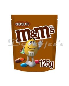 M&M CHOCOLATE POUCH 125G