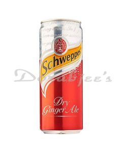 SCHWEPPES DRY GINGERALE TIN 320 ML IMPORTED