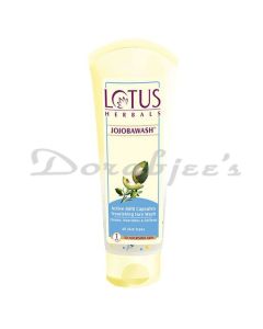 LOTUS HERBALS JOJOBA WASH NOURISHING FACE WASH ACTIVE MILLI CAPSULES 120 G