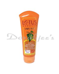 LOTUS HERBAL SAFE SUNSCREEN LOTION SPF40 100ML