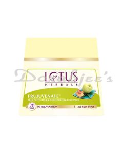 LOTUS HERBALS FRUJUVENATE SKIN PERFECTING & REJUVENATING FRUIT FACE PACK 350G