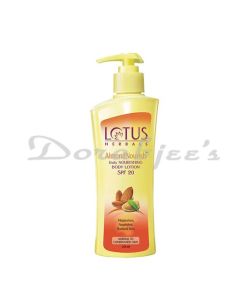 LOTUS HERBALS ALMOND NOURISH BODY LOTION SPF 20 250 ML