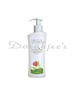 LOTUS HERBALS WHITE GLOW SKIN WHITENING AND BRIGHTENING HAND AND BODY LOTION SPF25 300ML