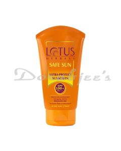 LOTUS HERBALS SAFE SUN ULTRA SUNBLOCK  SPF 100+  PA+++  ANTI AGING 30ML