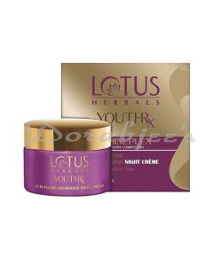 LOTUS HERBALS YOUTHRX ANTI AGING NOURISHING NIGHT CREME 50G