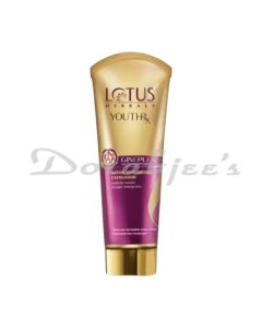 LOTUS HERBALS YOUTHRX ACTIVE ANTI AGING EXFOLIATOR 100G