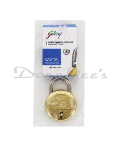 GODREJ BRASS PADLOCK 5 LEVERS