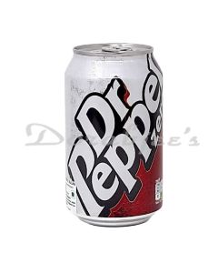 DR PEPPER ZERO SOFT DRINK CAN 330ML