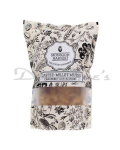 MH MONSOON HARVEST MUESLI ALMOND CRANBERRY 250G