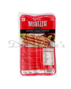 MEATZZA FROZEN CHICKEN JUMBO HOTDOG 500G