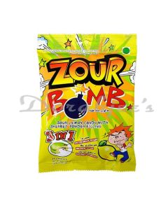 ZOUR BOMB LEMON 3IN1 CANDY 110G