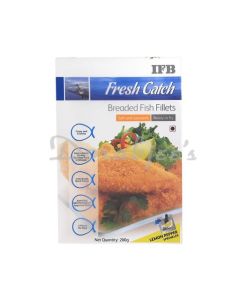 IFB FROZEN ROYAL BREADED FISH FILLET 200G