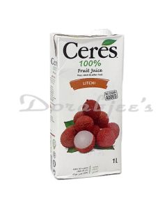 CERES LITCHI JUICE        1 LT