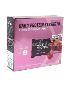 RITEBITE MAX PROTEIN DAILY FRUIT N NUT BAR PK 6  300GM