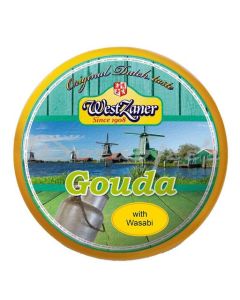 WESTZANER GOUDA CHEESE WITH WASABI FRESHLY SLICED 1 KG