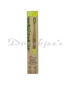 MOREPEN GUBB BAMBOO TOOTH BRUSH MEDIUM NEON