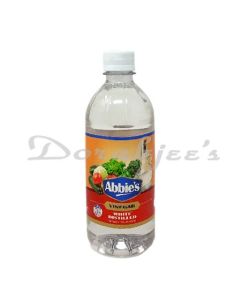 ABBIES WHITE DISTILLED VINEGAR 473ML