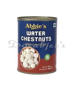 ABBIES  WATER CHESTNUTS WHOLE  567G