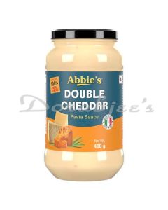 ABBIES DOUBLE CHEDDAR  PASTA SAUCE 400 G