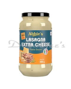 ABBIES LASAGNA EX CHESE  PASTA SAUCE 400G