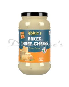 ABBIES BAKED THREE CHEESE PASTA SAUCE 400 G