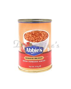 ABBIES BAKED BEANS TOMATO SAUCE 415G