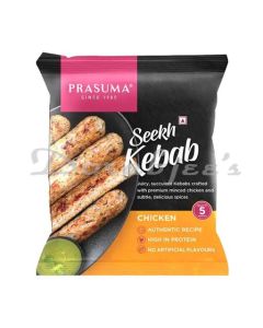 PRASUMA CHICKEN SEEKH KEBAB FROZEN  500G