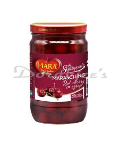 MARA MARASCHINO RED CHERRIES IN SYRUP 212G