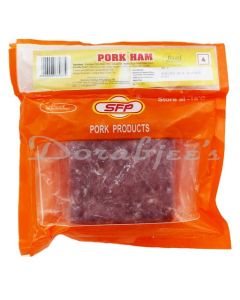 SHIVA FARMS FROZEN PORK HAM SMOKED 500G