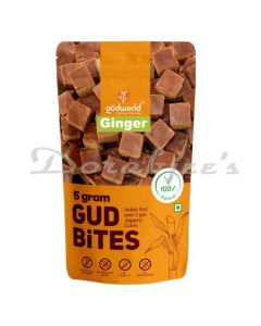 GUDWORLD ORGANIC GINGER GUD JAGGERY BITES 250 G