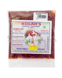 RUSTOMJI KOLAH  GARLIC CHUTNEY IN OIL 200G