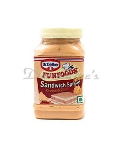 FUN FOODS CHEESE N CHILLI SPREAD 300G