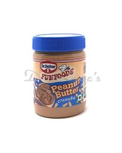 FUN FOODS CRUNCHY PEANUT BUTTER 340