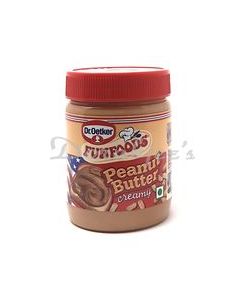 FUN FOODS CREAMY PEANUT BUTTER 340G